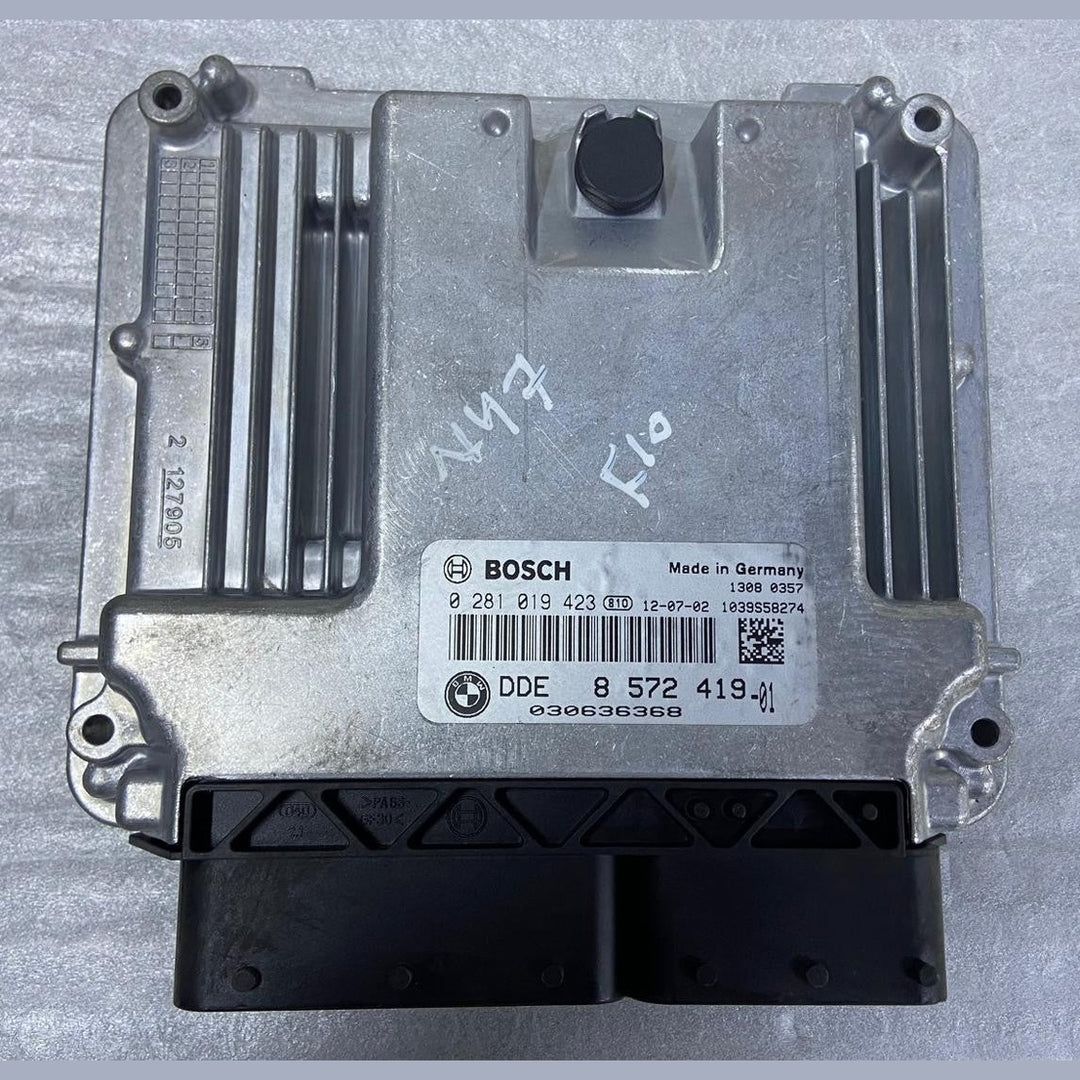 OEM BMW X3 F25 F10 N47N ENGINE CONTROL ECU UNIT MODULE DDE ECU SET 8572419