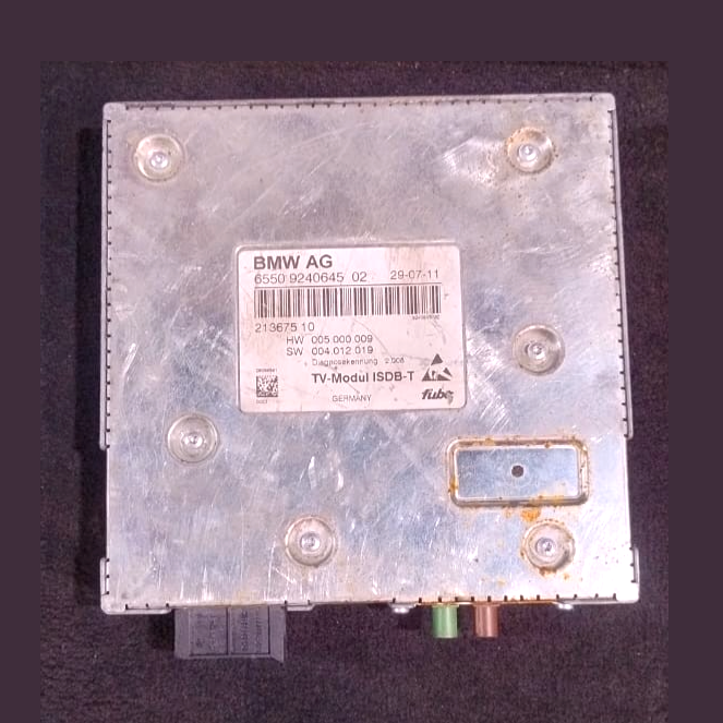 BMW E90 E91 E70 E71 E89 3 X5 X6 Z4'ies TV MODULE WITH VIDEO CARD ISDB-T  9240645