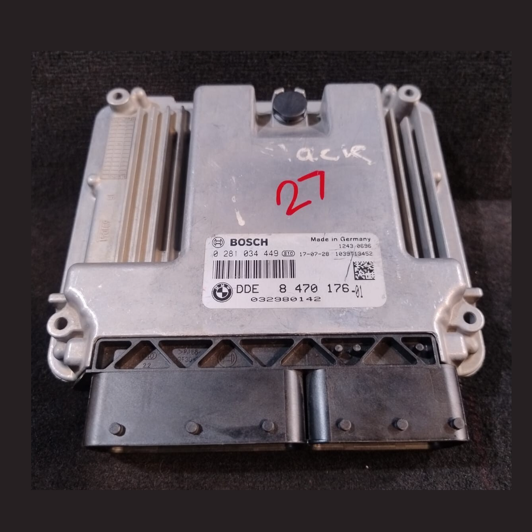 BMW 3 F30 F35 F31 ENGINE DIESEL CONTROL MODULE ECU ONLY OEM DDE 8470176