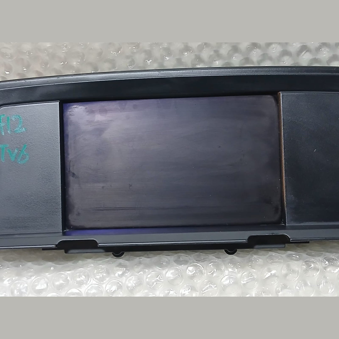 Bmw Tv Screen 6Series 640i 2012 6.5 Inch Display  F12 F06 9266382