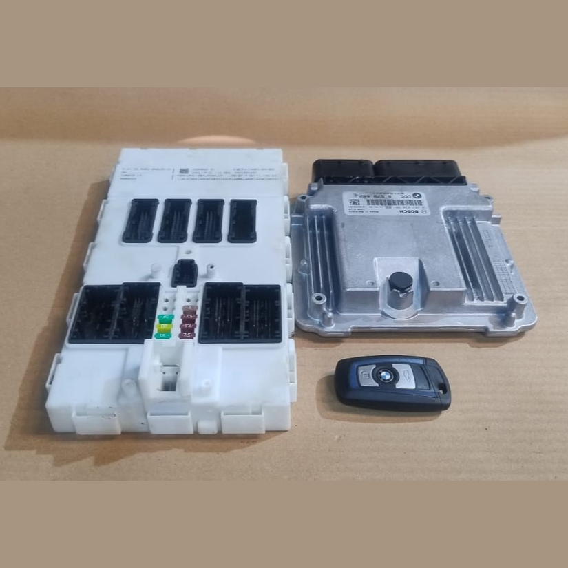OEM BMW 320D GT F34 N47N M SPORT ENGINE CONTROL UNIT ECU KIT + KEY DDE 8579480