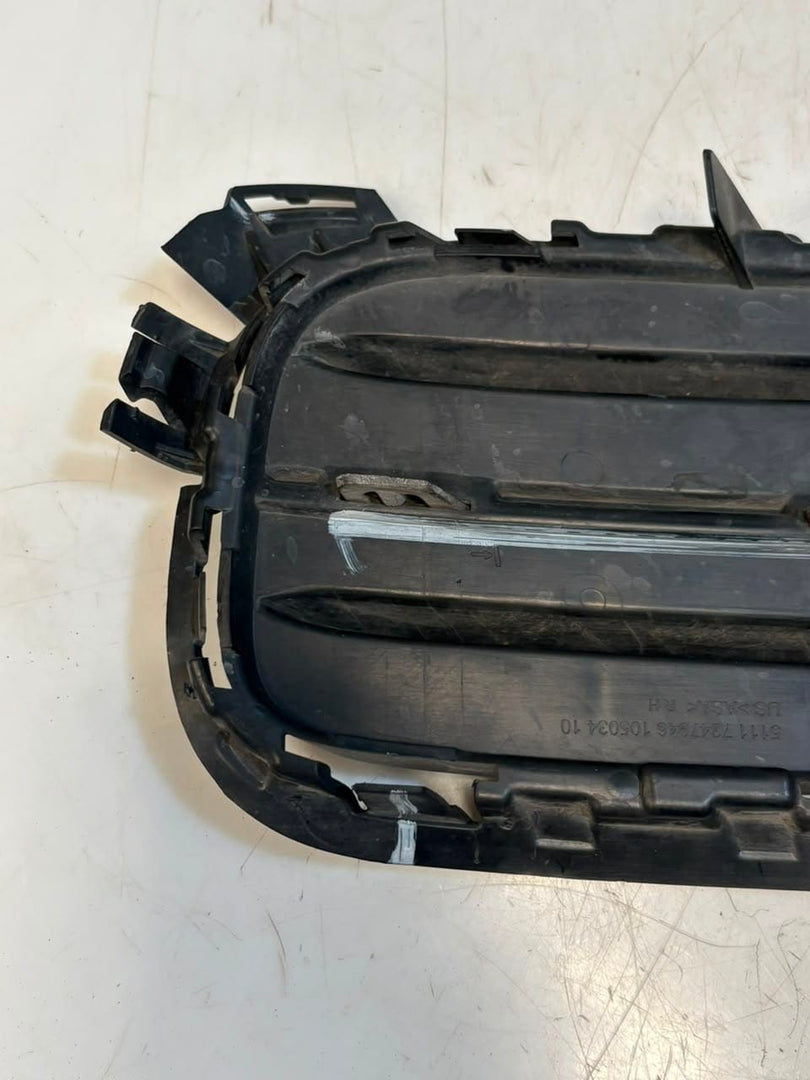 2015-2017 BMW X3 F25 X-Line Front Bumper RIGHT AIR VENT Grille 7347946 OEM