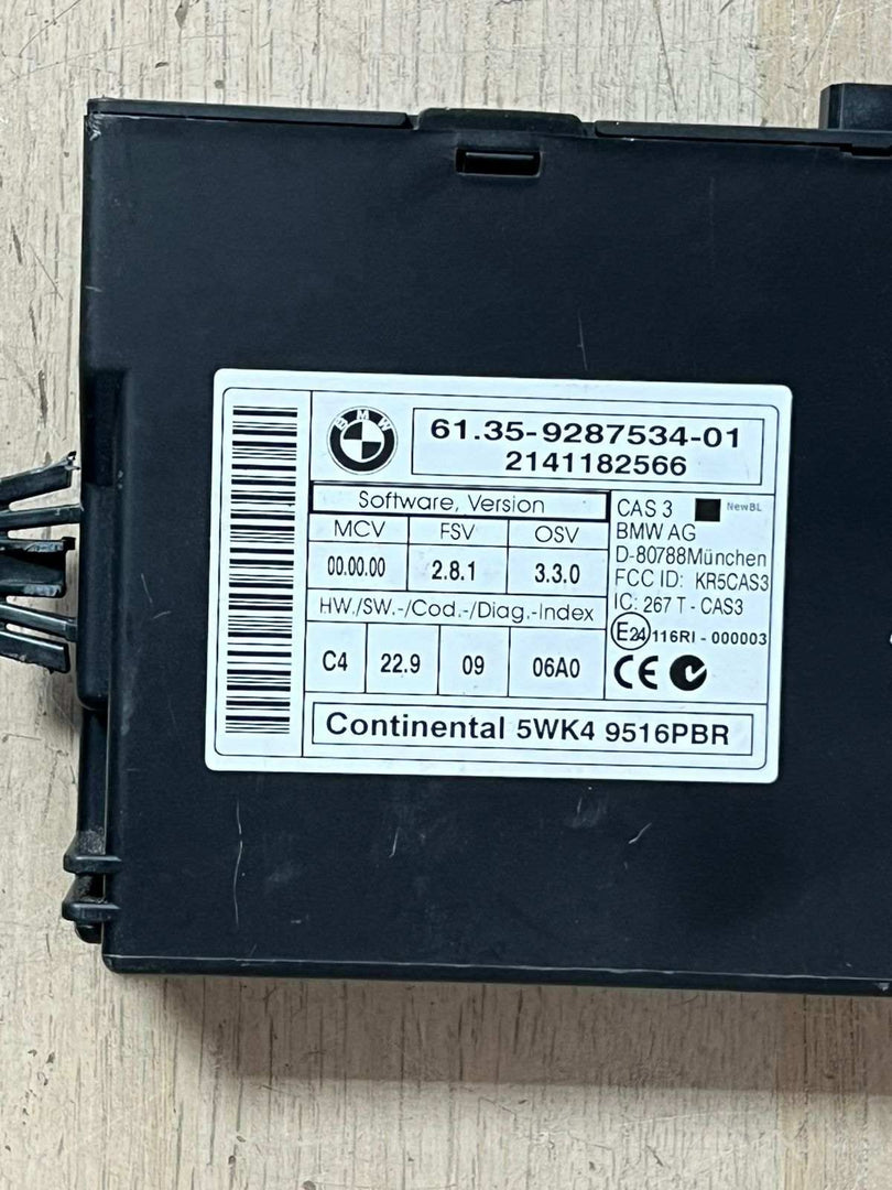 BMW X1 Series E84 N20 2014 Engine Control Unit ECU SET + CASE + KEY DME 8631727