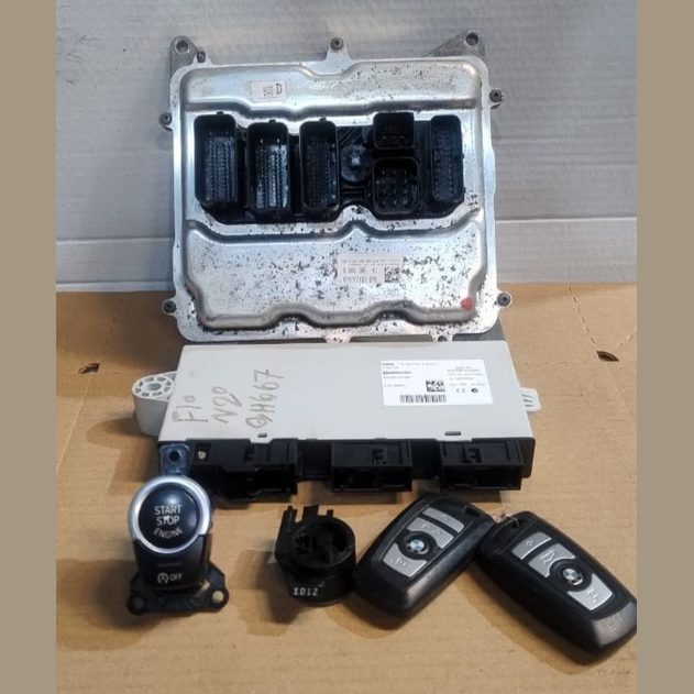 BMW F30 320I N20 ECU DME KIT WITH KEY FEM P/N - 8606306