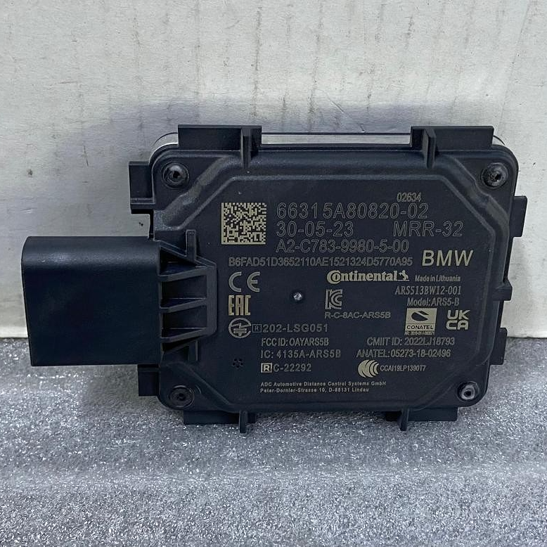 OEM BMW X1 XDRIVE iX1 U11 G60 G70 FRONT CRUISE RADAR SENSOR 5A80820 CONTINENTAL