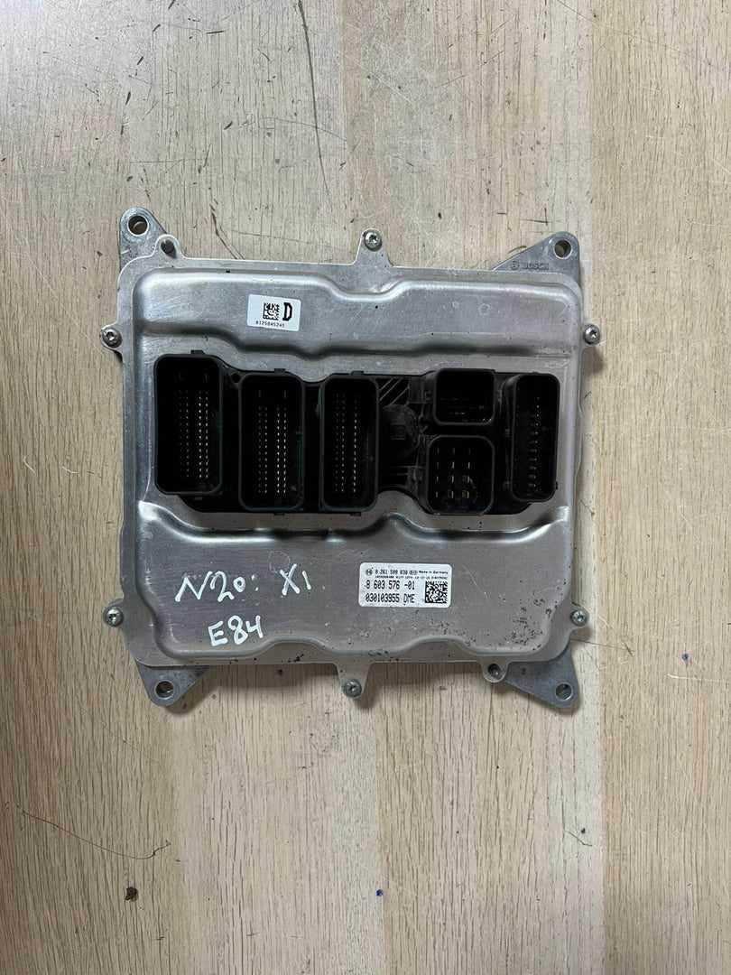 2012 BMW X1 E84 N20 Engine Control Unit ECU set +  cas3 + 2keys - 8603576