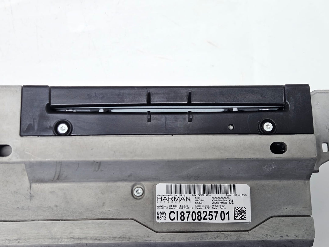 8708257-2013-2018 BMW X5 X4 F26 RHD Head Unit Navigation Audio Radio OEM