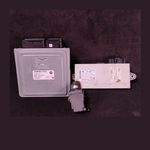 Load image into Gallery viewer, BMW 3 E90 E91, 5 E60 E61 ENGINE CONTROL MODULE UNIT ECU SET +KEY + CASE- 7559176