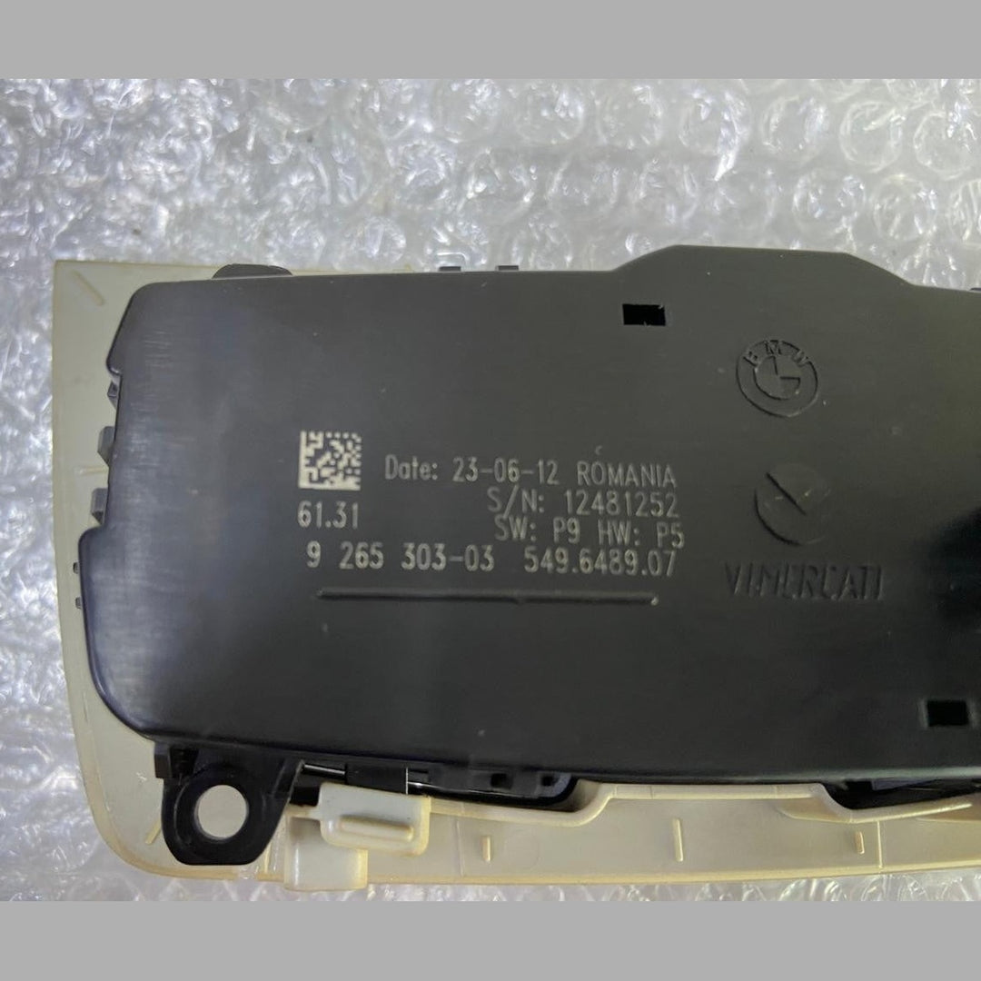 OEM BMW F20 F21 F22 F23 F48 F49 HEADLIGHT CONTROL SWITCH 9265303