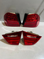 قم بتحميل الصورة إلى عارض الصور، BMW 3' E90 LCI 328i 323i 335i Tail Light Decklid REAR SET 7289428 7289426 