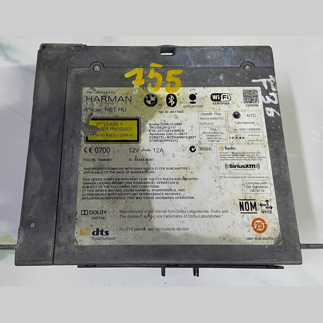 OEM BMW F20 F30 F32 F07 F25 F15 Multimedia Head Unit Navigation 9365755