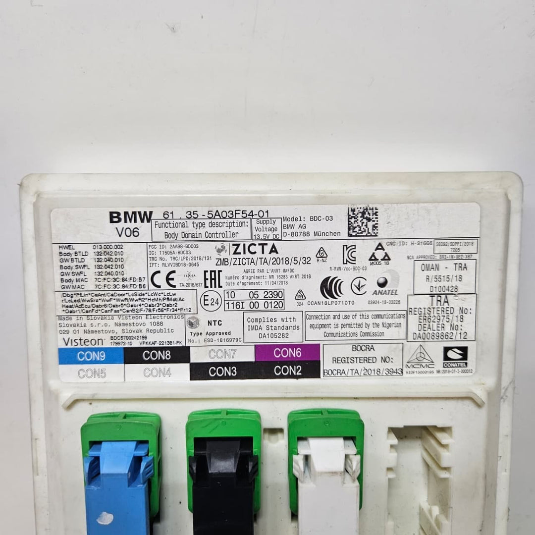 9886664-2019 BMW 3 Series G20 G21 2.0d Engine Control Unit DDE Key Set OEM