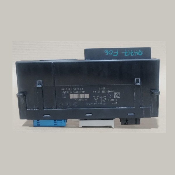 BMW F06 JUNCTION BOX ELECTRONICS CONTROL UNIT - 9353424
