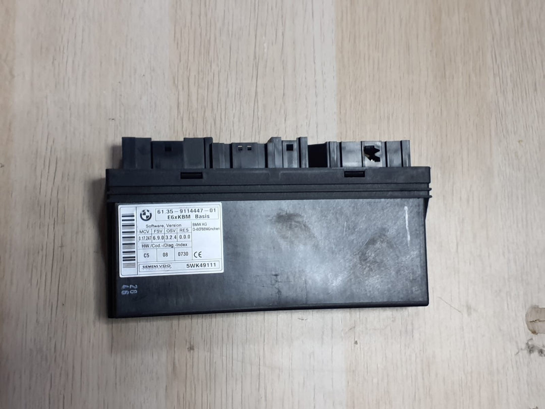OEM BODY Control Module BCM 2006-07 08 09-2010 BMW M5 E60 E61 M6 E63 E64 9114447