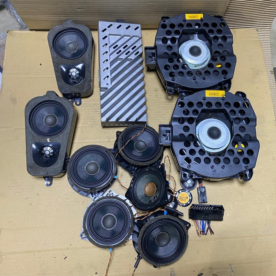 2012-2018 BMW X5 F15 HARMAN KARDAN SOUND SYSTEM FULL SETS HEAD UNIT AMPLI SUBWFR