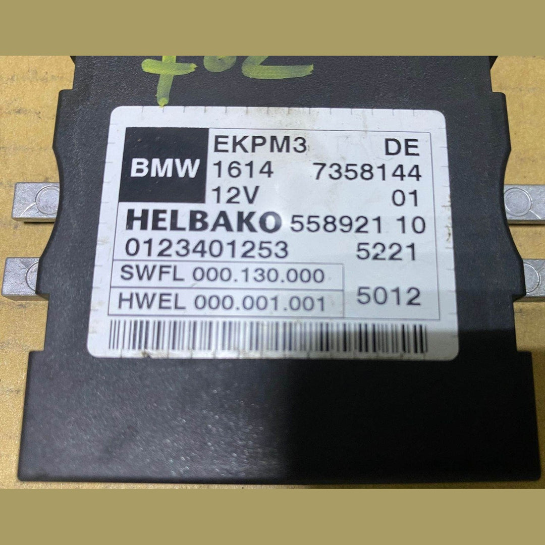 BMW Fuel Pump Control Module 7358144 F10 5 Series, 6 Series, 7 Series, and X3 