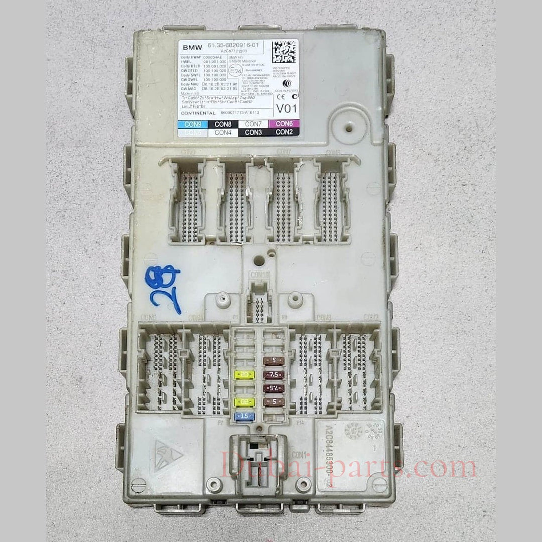 2016-2019 BMW 740i Body Domain Control Module 6820916 7 Series G11 G12