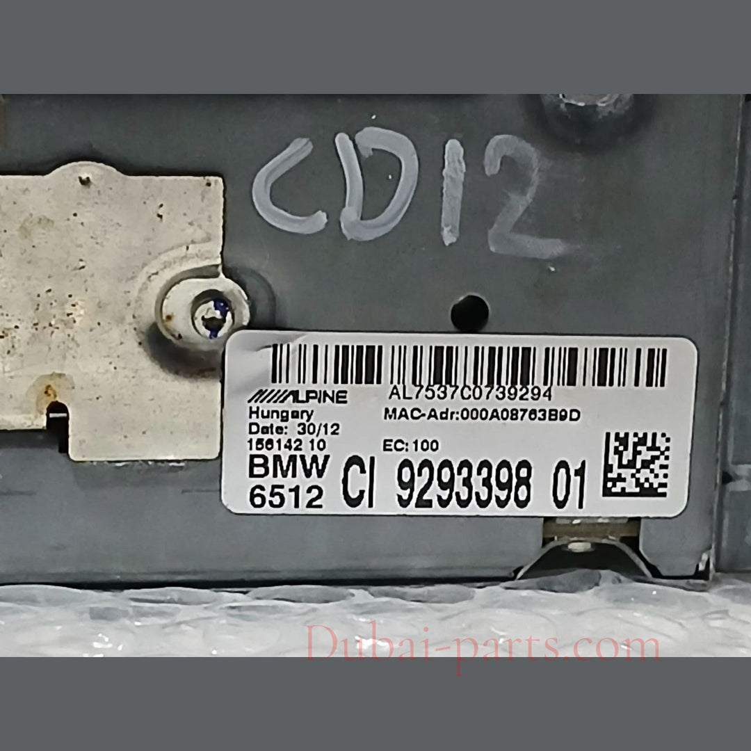 BMW F01 F06 F10 CIC Sat Nav Computer Navigation Head Unit 9293398