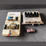 Load image into Gallery viewer, BMW 1 F20 PRE LCI 118i  N13B16A  ENGINE CONTROL UNIT ECU KEY LOCK SET - 8610484