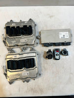 Load image into Gallery viewer, 2013 BMW F01 LCI 750i N63N ECU Engine Control Module SET DME+CAS4+1KEY 7649828