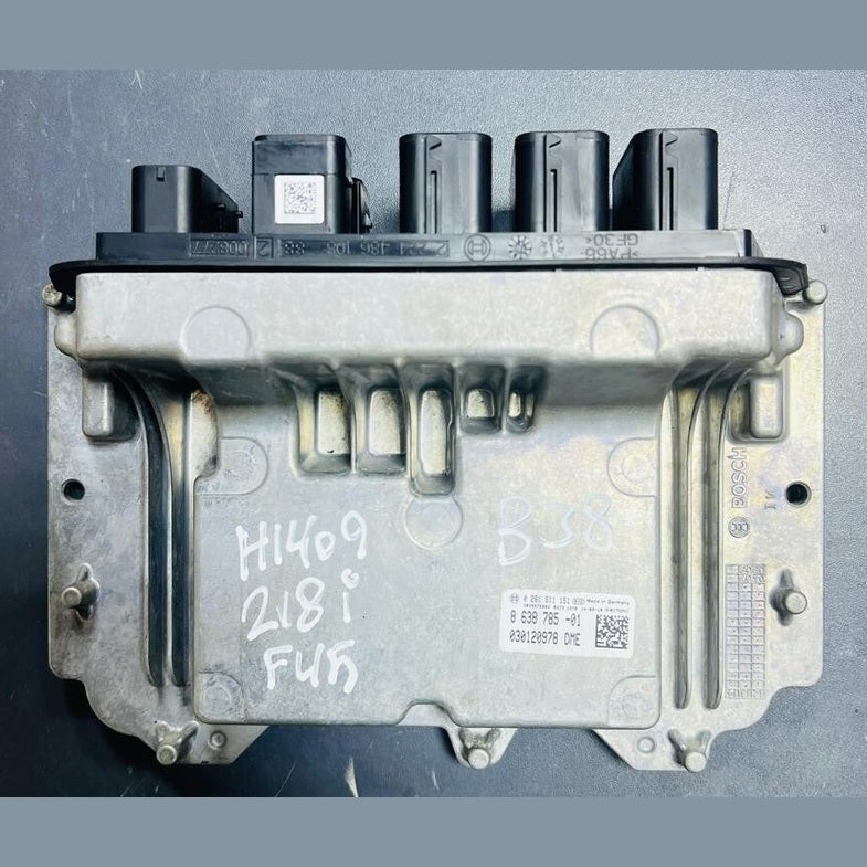 BMW 218i B38 F45 ENGINE CONTROL UNIT MODULE ECM DME 8638785
