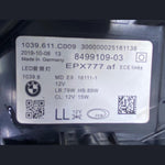Bild in die Galerieansicht laden, OEM BMW 5 SER G30 G31 LED ADAPTIVE HEADLIGHT LEFT SIDE 8499109 LHD ECE NO MODULE