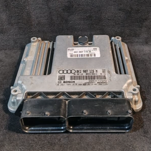 AUDI  A4 B8 A5 8T 1.8 TFSI CDHB 160HP ENGINE CONTROL UNIT AUTOMATIC - 8K1907115M