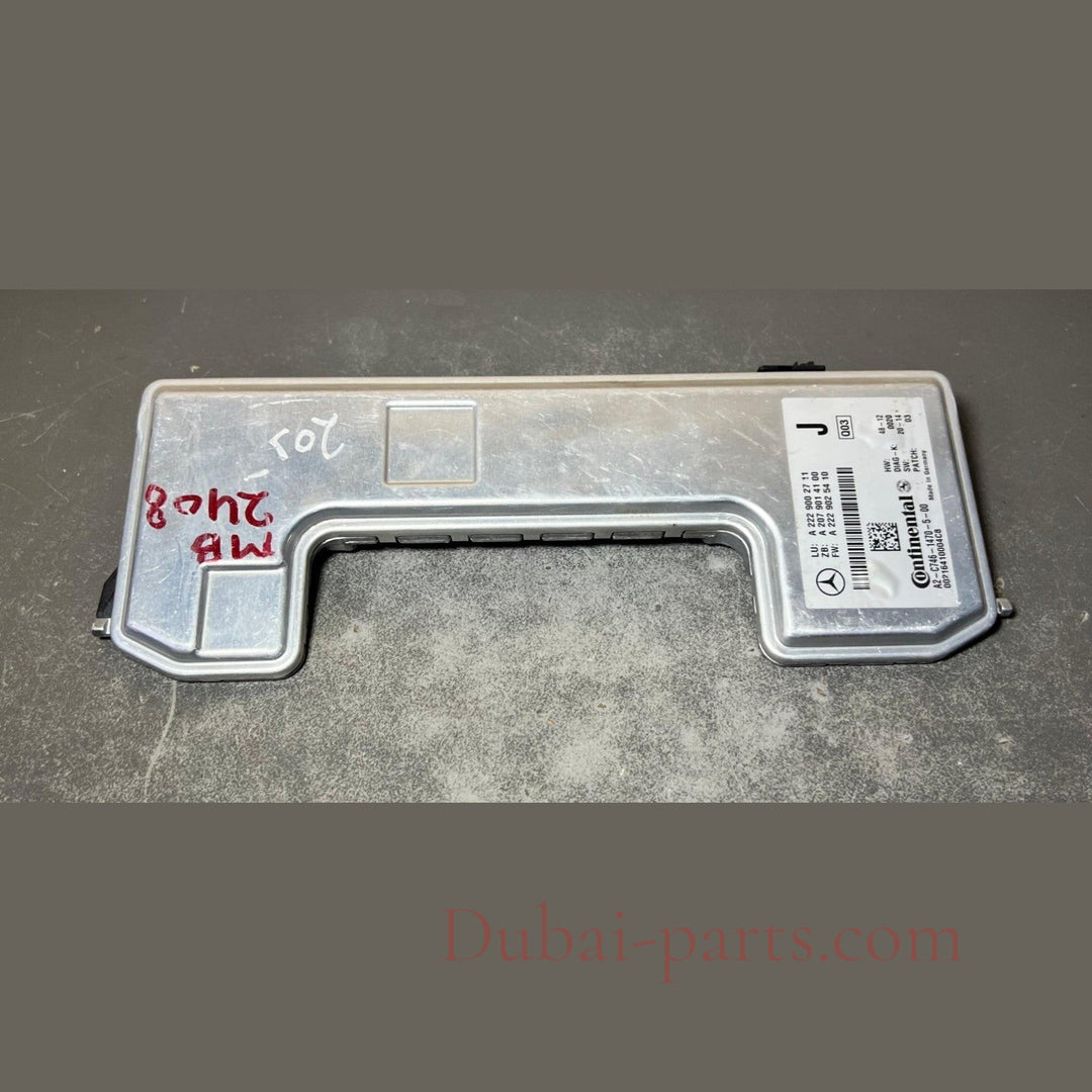 MERCEDES W222 S63 WINDSHIELD CAMERA LANE KEEP ASSIST CONTROL A222 9002711 OEM