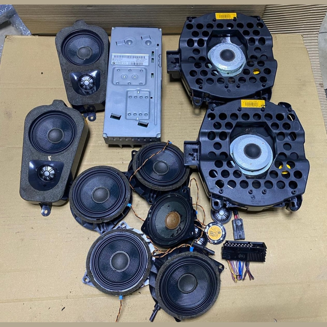 2012-2018 BMW X5 F15 HARMAN KARDAN SOUND SYSTEM FULL SETS HEAD UNIT AMPLI SUBWFR