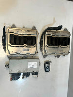 Bild in die Galerieansicht laden, BMW F02 7 Series 750i N63B44B Engine Control Unit ECU SET DME+CAS+1KEY 7649828