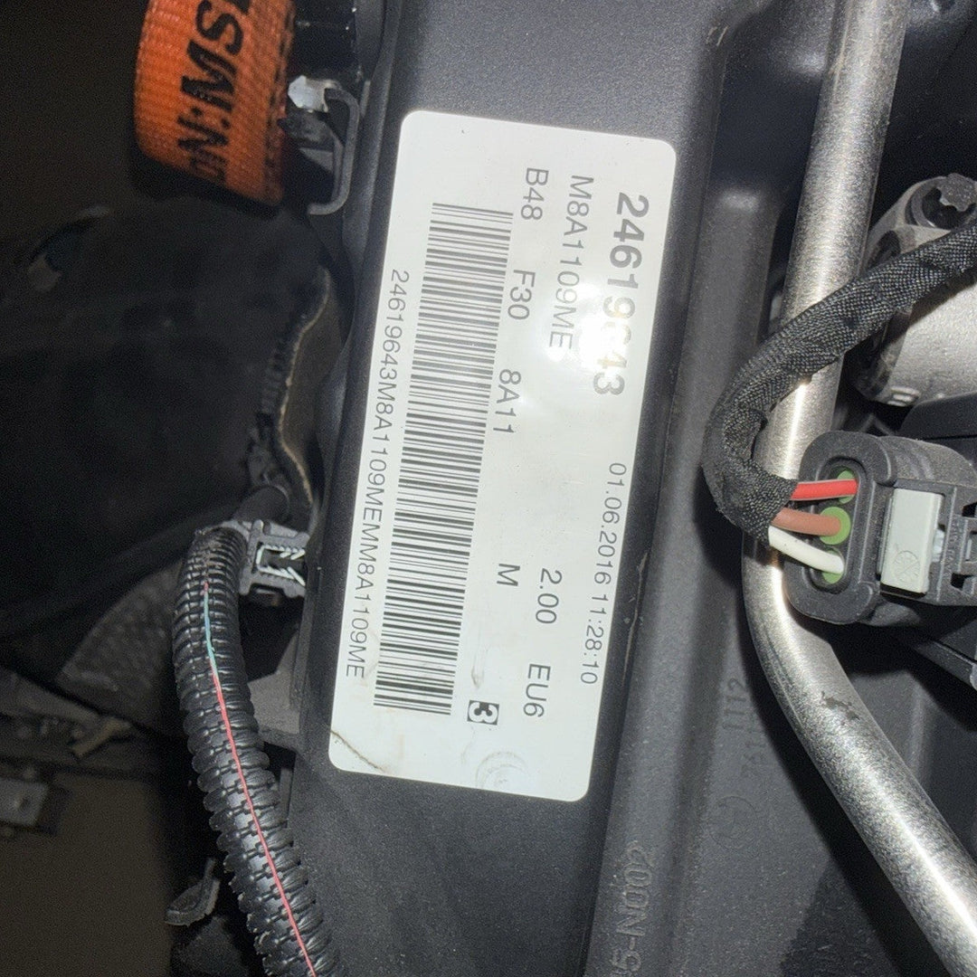 BMW ENGINE & GEARBOX B48B20A 4 Series F36 Gran Coupé BMW 420i 2016 28077 KM