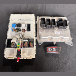 Load image into Gallery viewer, BMW F30 320I N20 ECU DME KIT WITH KEY FEM P/N 8606306