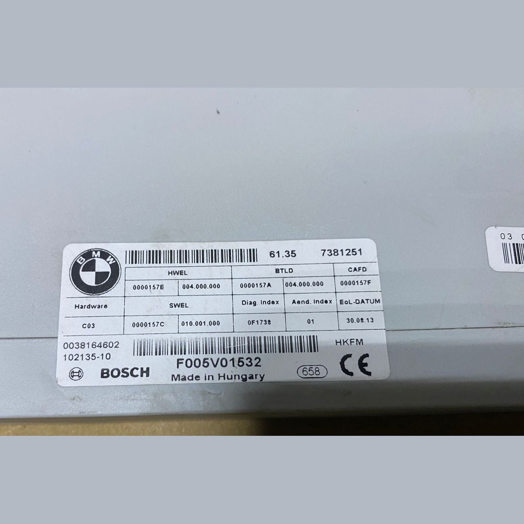 BMW Tailgate Control Unit 7381251 3 Series GT F34.