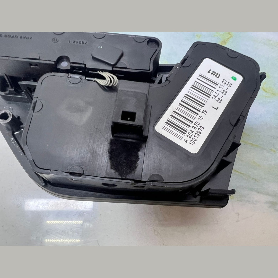Mercedes Front Left Seat Switch Control Panel A2048701579 W204 C-Class C63 AMG