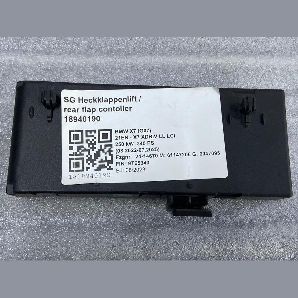 OEM BMW X5 G05 X6 G06 LCI Tailgate Lift Control Unit trunk modules 5A74B10 BROSE