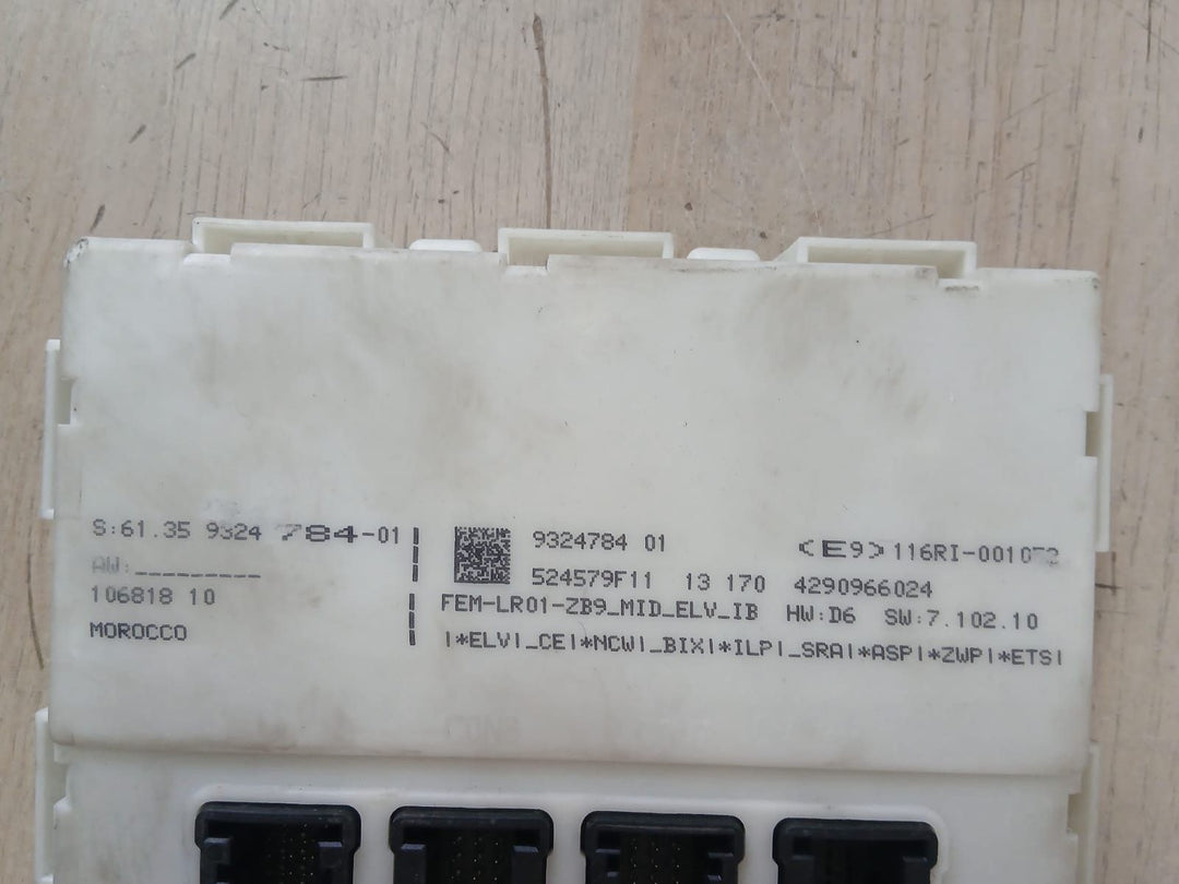 BMW F31 2.0 diesel Engine Control Unit ECU SET DDE + FEM + 2KEYS 8576341