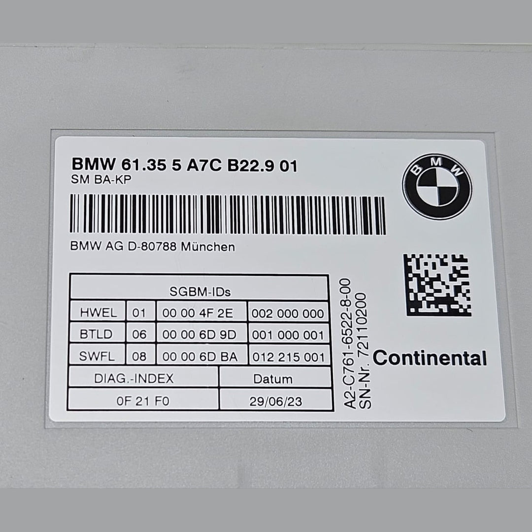 2019-2026 BMW M2 M3 M4 M8 X3 X4 X5 X6 X7 Seat Module 5A7CB22 OEM