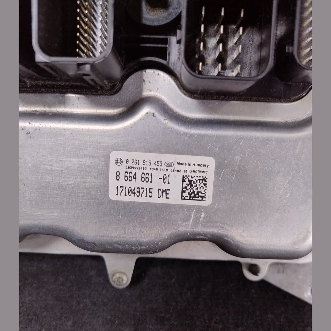 BMW ENGINE ECU COMPLETE SET F10 520I 528I + CASE + Key Full 8664661