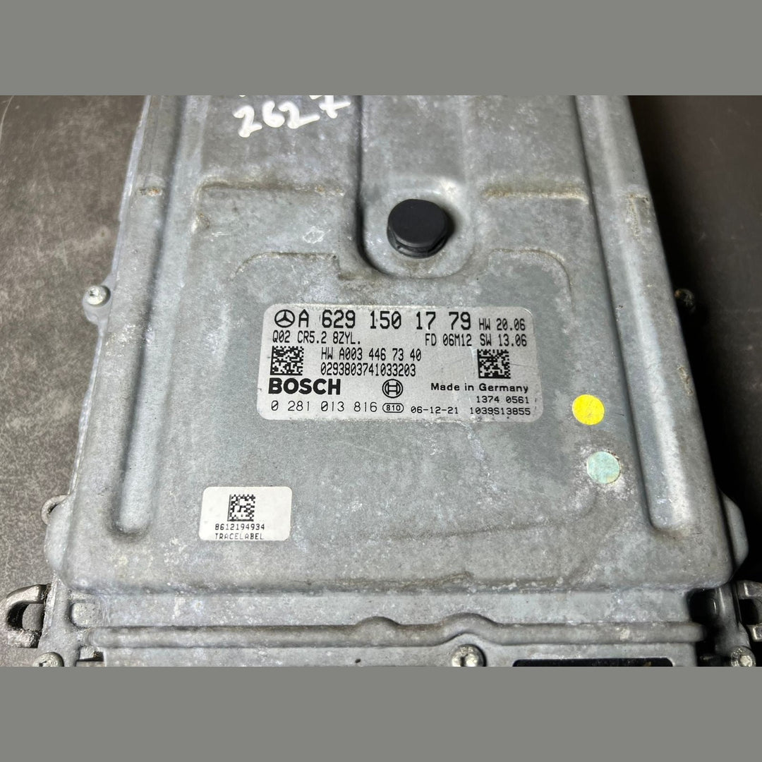 07-11 Mercedes W164 GL ML Engine Control Module Unit ECM ECU A629 1501779 OEM