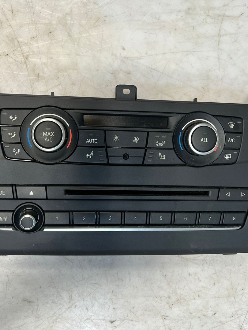 2010-2017 BMW X3 F25 and X4 F26 Climate Control A/C Panel 9312722 OEM