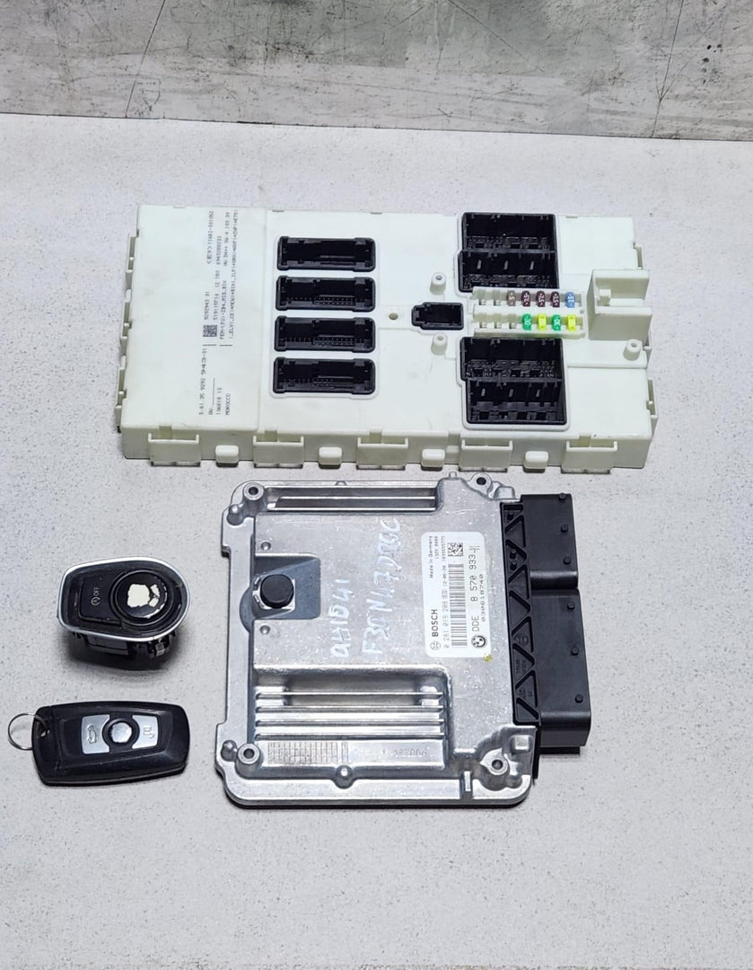 BMW Engine Control Unit 8570933 F20 F21 1 Series and F30 320D ECU SET 2.0D 2014