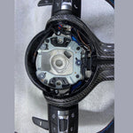 Load image into Gallery viewer, OEM BMW Carbon Fiber Steering Wheel F30 F32 Series MSport With Paddle Shifts LED