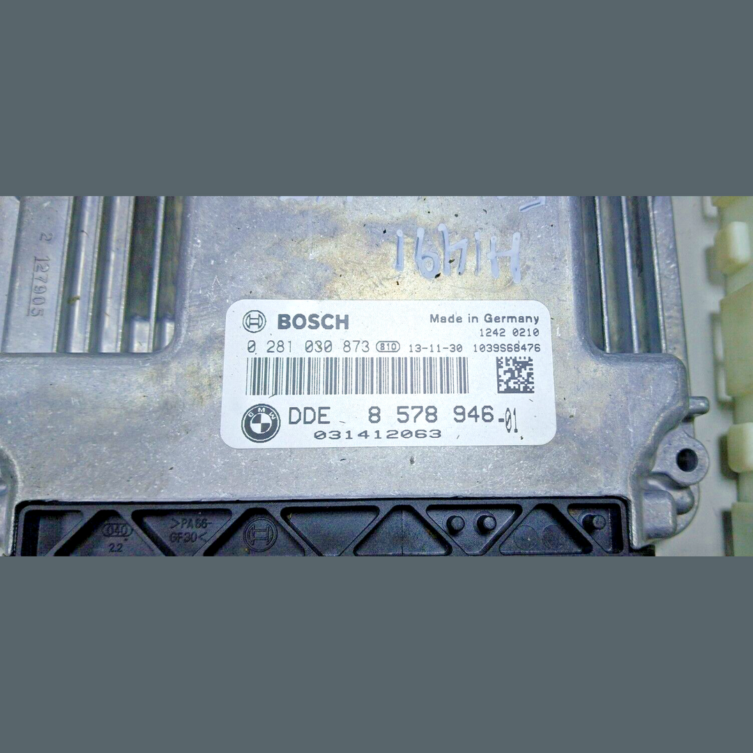 BMW 320d 2013 F31 N47 ENGINE CONTROL ECU UNIT KIT DDE 8578946