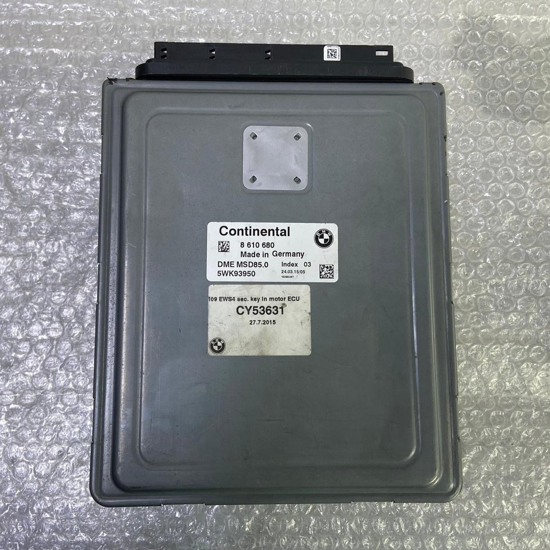 OEM BMW F10 F01 F07 N63 4.4i DME MSD85.0 ENGINE Control Unit ECU ONLY 8610680