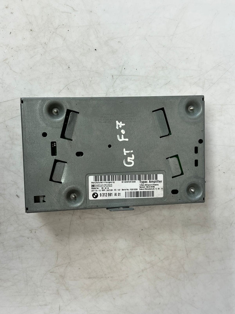 2014-2016 BMW 535i 550I GT Amplifier Hi-Fi AUDIO SOUND System 9312591 OEM