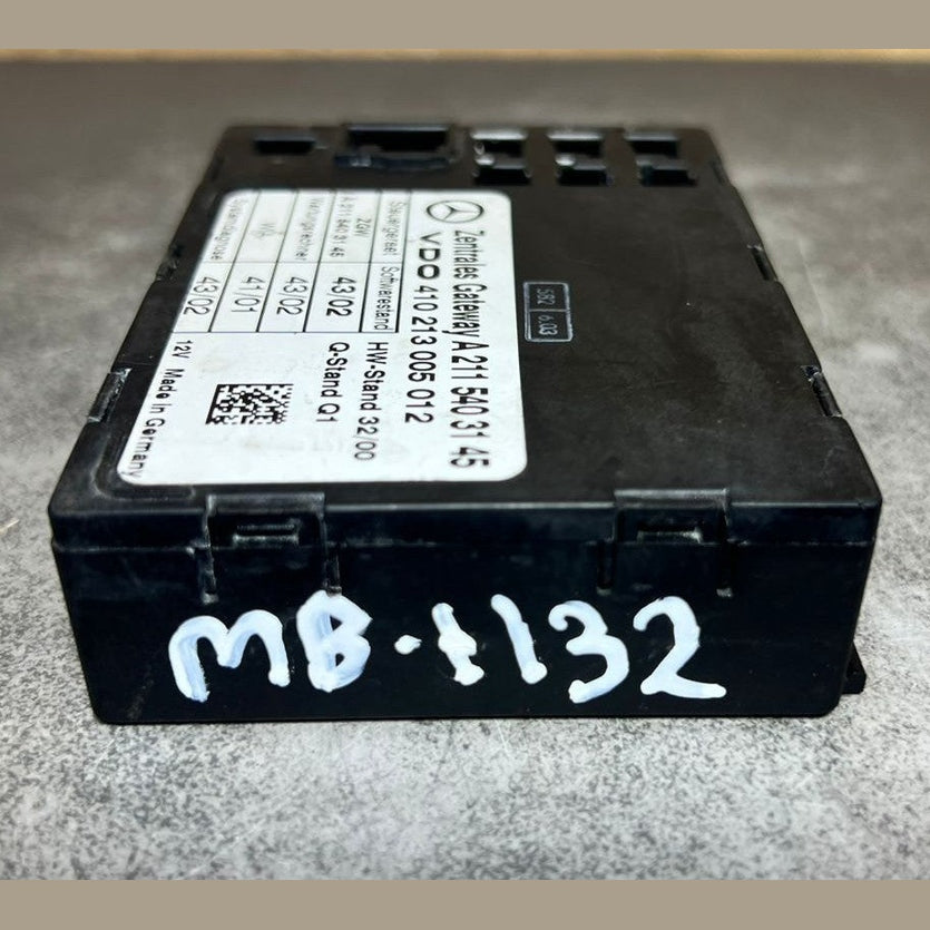 03-09 Mercedes W211 E-Class E320 Central Gateway Control Module A211 5403145 OEM