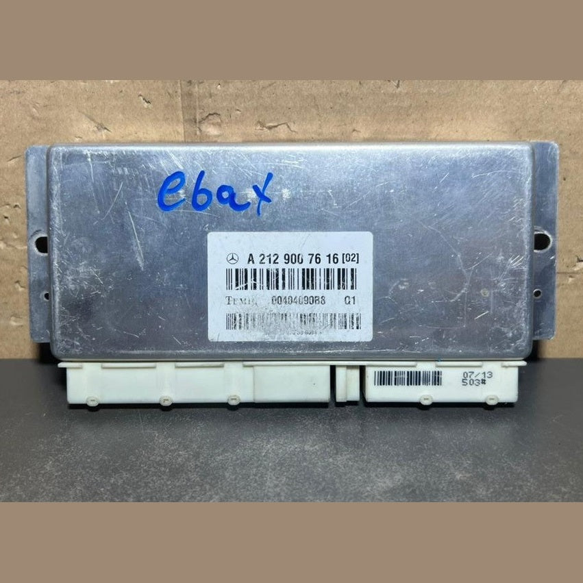 10-14 Mercedes W212 E-Class Air Airmatic Suspension Control Module A212 9007616