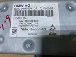Load image into Gallery viewer, 2009-2012 BMW 750Li Video Switch Control Module 9187604 750Li 750i and F10 F07 F