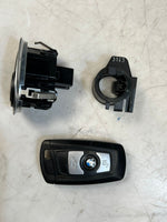 Load image into Gallery viewer, 2014 BMW 320i F30 N20B20A Engine Control Module ECU SET DME+FEM+1KEY 8617375