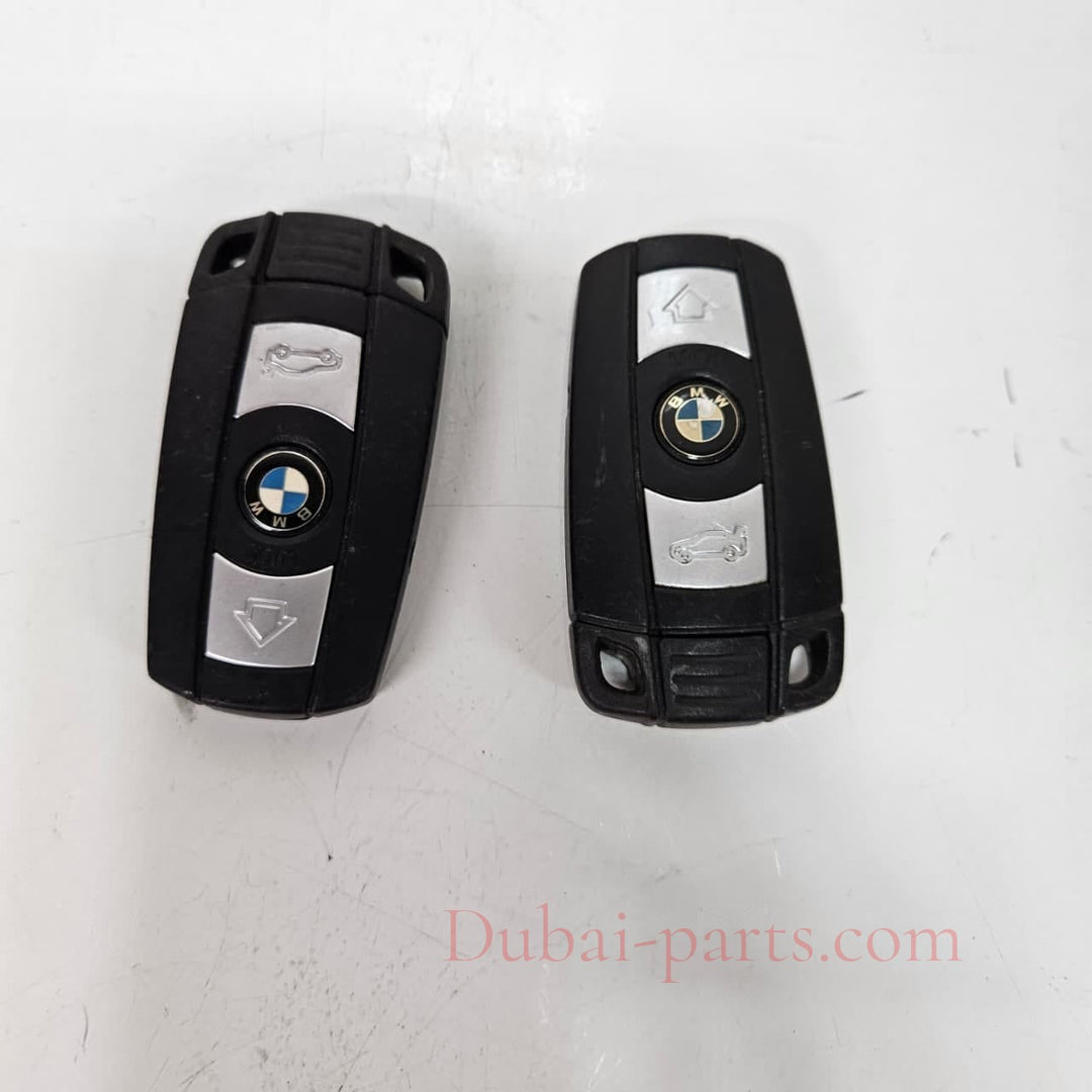 7587164-2007-2008 BMW 328i N52 Engine Control Module MSV80 Siemens DME Key Set